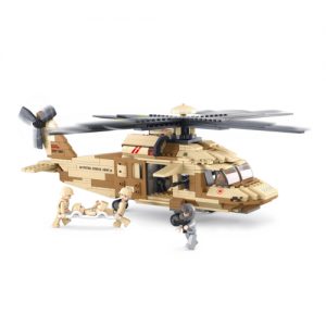 M38-B0509 – Sluban – Army Utility Helicopter – 434 PCS – Display
