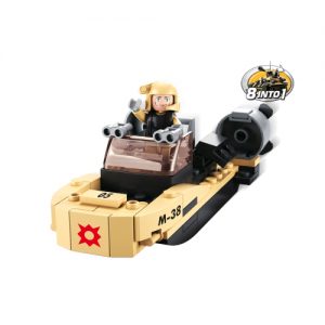 M38-B0587H – Sluban – Army Assault Boat – 73 PCS – Display