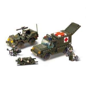 M38-B6000 – Sluban – Army Ambulance – 229 PCS – Display